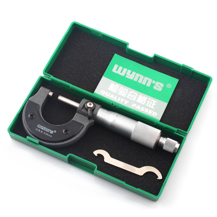 Wynns/威力狮 外径千分尺0-25-50mm 机械千分卡尺 螺旋测微仪器