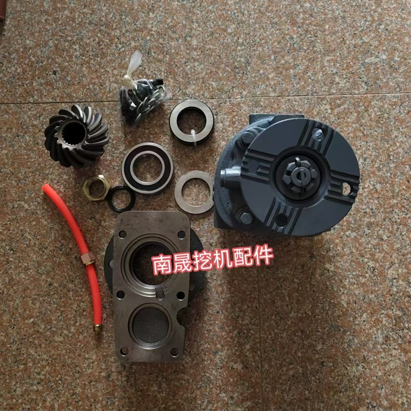 新源轮式挖掘机XYB75挖机上分动箱上传动箱总成 凸缘圆盘带端面齿