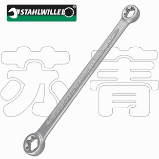 德国原装达威力STAHLWILLE双头星型梅花扳手直头21TX用于Torx螺栓