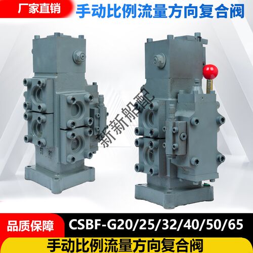 CSBF-G20/25/32/40/50手动比例阀总成配件手动比例流量方向复合阀
