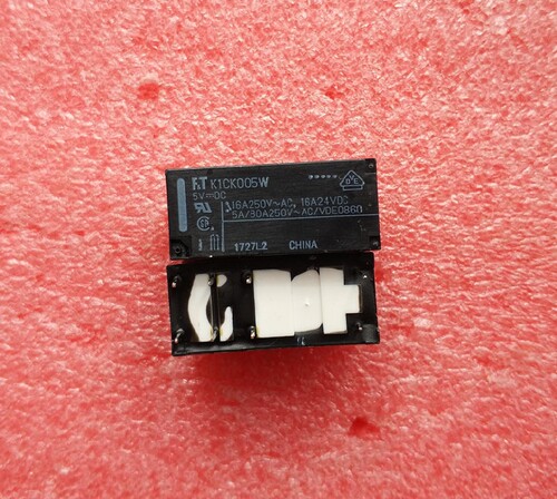 富士通继电器F.T K1CK005W 5VDC 8脚 全新散装 16A 一开一闭!