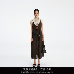 COTEMP AVIGNON DRESS 26SS新款纤细薄透吊带裙连衣裙子女