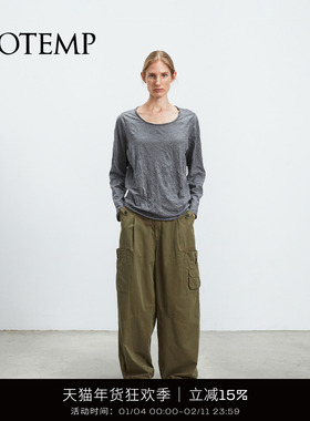 COTEMP IMPROVED MILITARY PANTS 25FW新款休闲改良工装裤长裤女