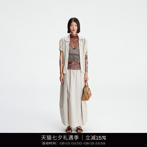 COTEMP翻领半袖拉链开衫外套