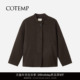 COTEMP 复古立领短大衣外套女 25Holiday新款 VERDURE COAT