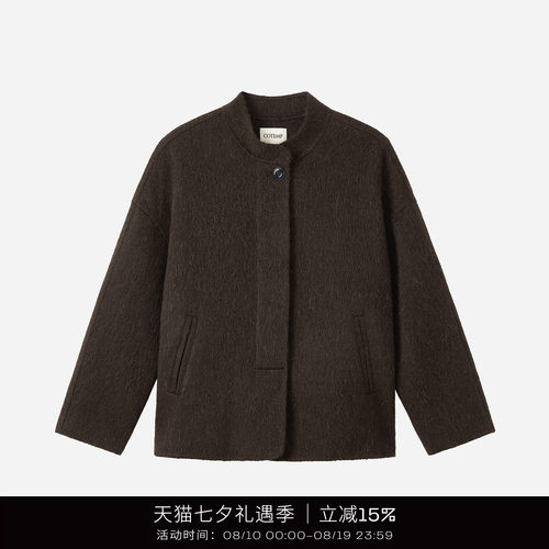 COTEMP复古立领短大衣外套