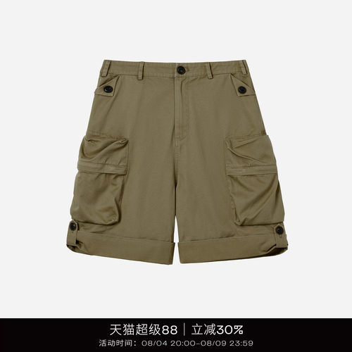 COTEMP25SS荒野工装短裤子女