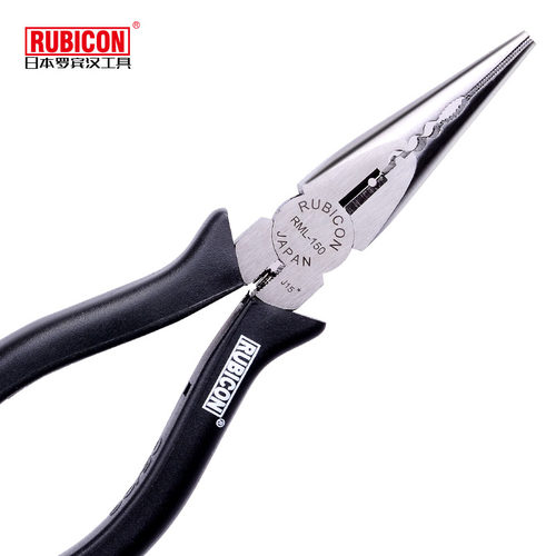 日本Rubicon罗宾汉电工尖嘴钳子6寸多功能原装进口手工钳RML-150