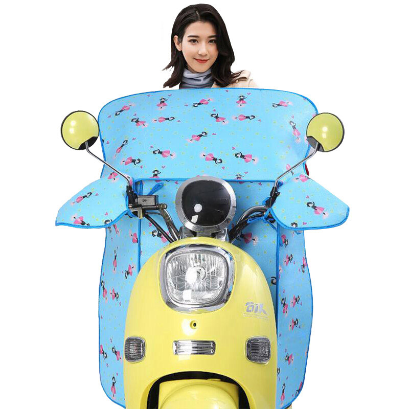 微瑕疵电动车挡风被夏季防晒电车电瓶摩托遮阳罩夏天薄款防水防雨