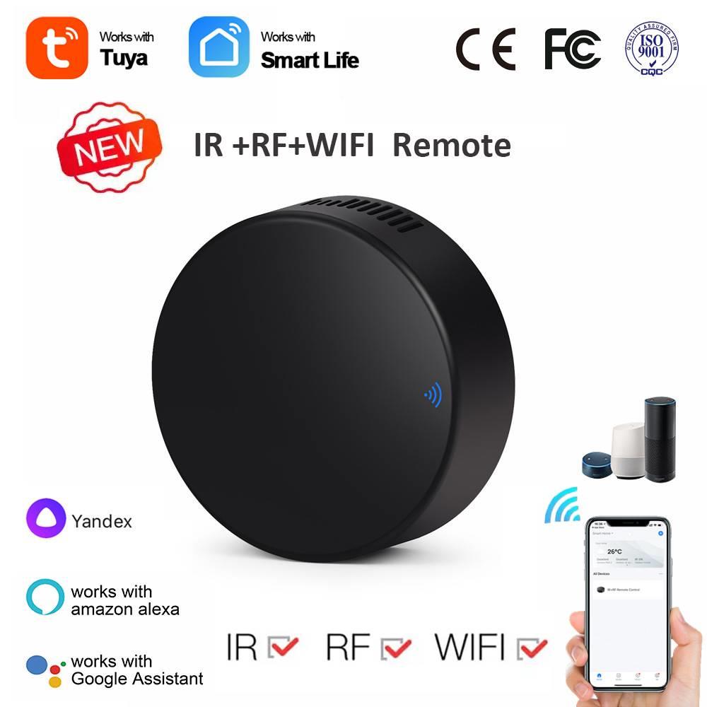 WiFi涂鸦 IR+RF万能遥控红外射频遥控器RF智能遥控器IR学习型拷贝