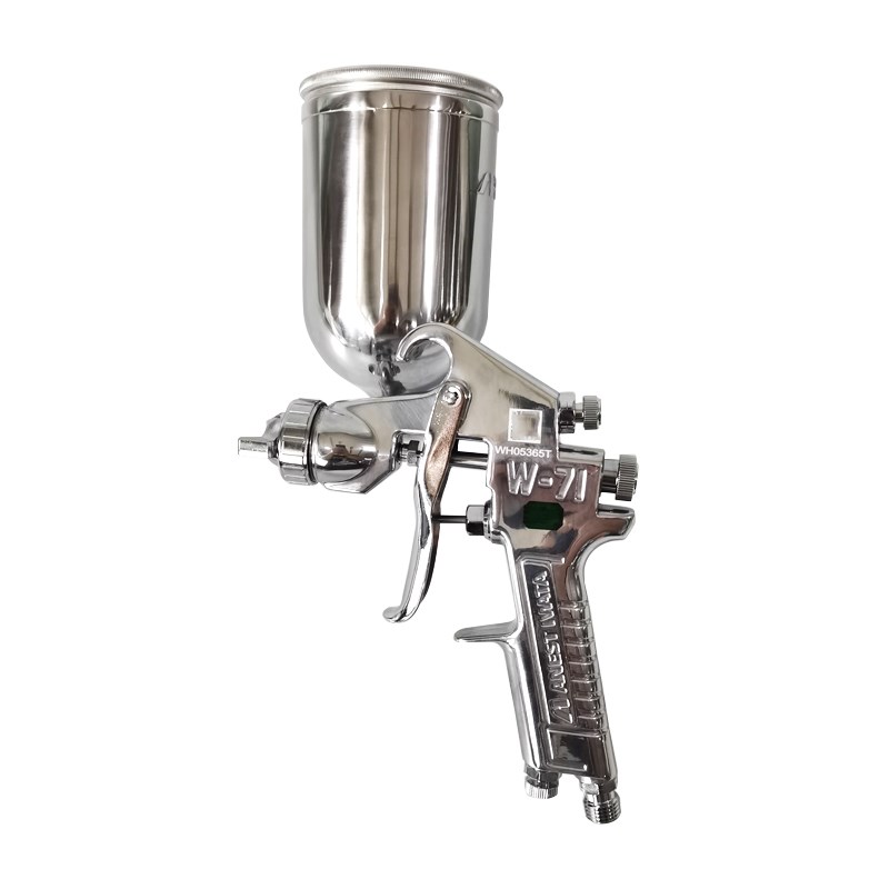 日本岩田W-71喷枪 汽车钣喷家具油漆喷涂气动上壶1.5口径喷漆枪