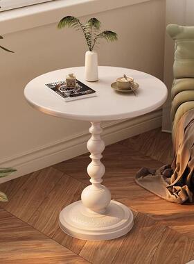 ?法式创款18922意床柜卧室几黑头色简约边桌小型收纳边置物架新迷