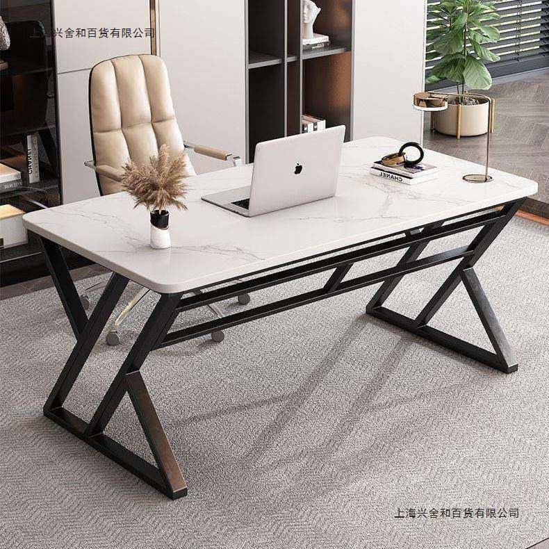 简仿岩板脑桌家用书桌台式桌轻奢约公MHH桌电卧办室学习桌简易电,住宅家具,电脑桌,淘宝优惠券,粉丝福利购,淘宝优惠卷