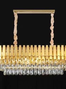 022JCX5新款后现代灯晶灯轻奢客厅港式高档大水气餐厅卧室灯饰