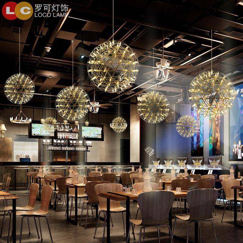现代约厅灯场工程装饰蒲客公英火花557球吊灯创意个性c商handeli,家装灯饰光源,智能吊灯,淘宝优惠券,粉丝福利购,淘宝优惠卷