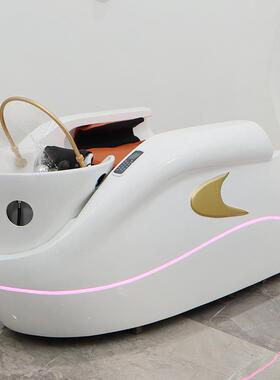 动按摩头床理发专用头店疗床电水循环熏蒸洗M969全自动按摩冲水床