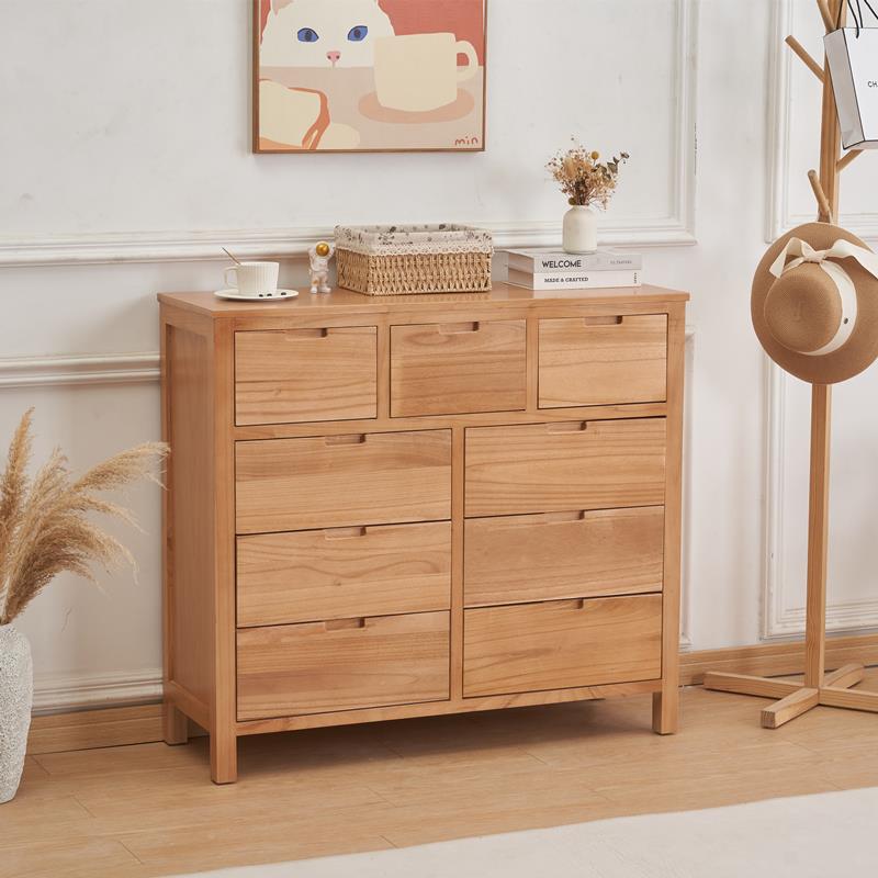 my储柜收纳OPQ柜抽物屉式客厅实木电视柜柜现主代简约卧斗柜玄关