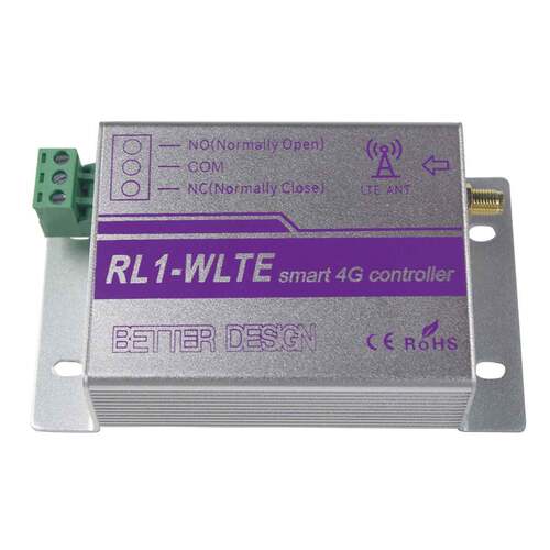 一路接4G交流推触器控制机房供电路灯经纬度断定时电报66警公众号
