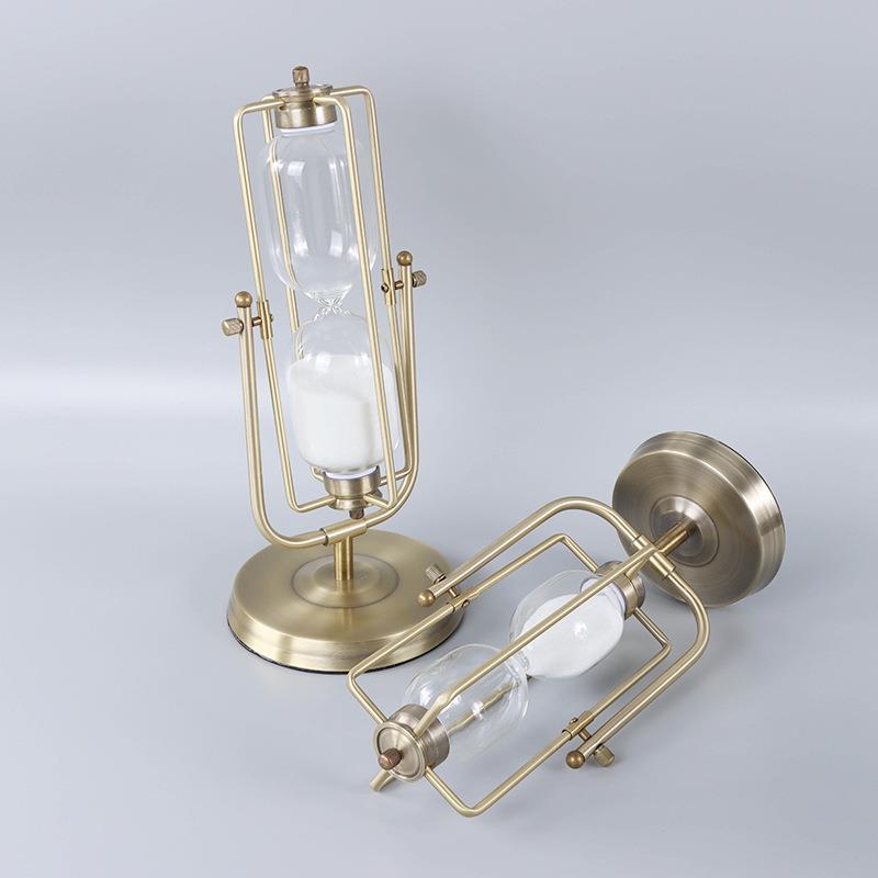 家直创意沙5漏摆件1min30分钟计时沙漏厂VPK摆件欧式家居售办公摆