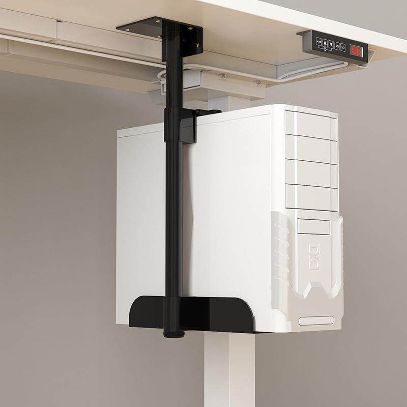 悬空悬挂台式主机箱电脑机托架支架壁IXC挂桌下吊架挂墙式置物架