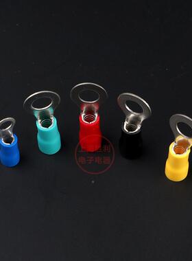 RV5.5-12圆形预鼻缘端绝子O型冷接线端子铜MYP压500只/包