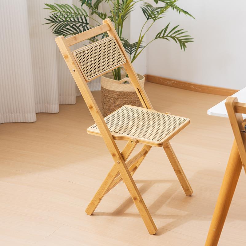 藤编椅包靠008-100背椅椅议桌办会公软椅餐椅冬季夏季通用折叠椅