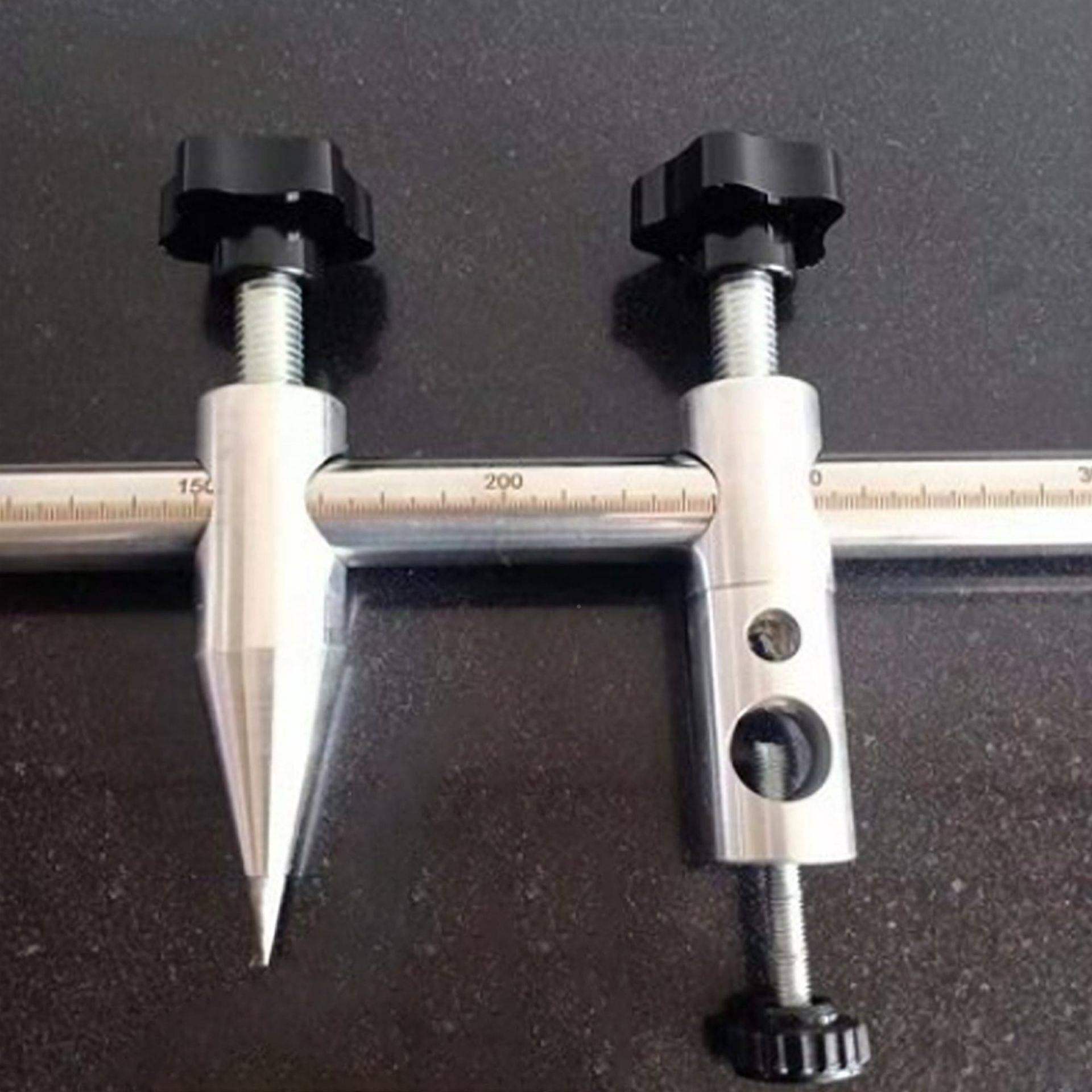 源头工厂可滑动划木线规0.5/10RGC/15/2..0m.长圆杆带刻度工圆规