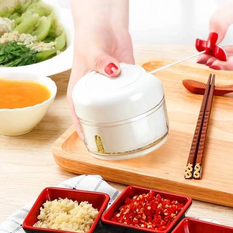 婴搅神器儿理机拉扯搅q碎机捣蒜器辅食J蒜泥手动迷你家用料拌机