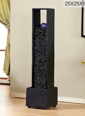 网红款流水摆件福禄双全循环水天然石材流水摆件室内Y流水喷泉现