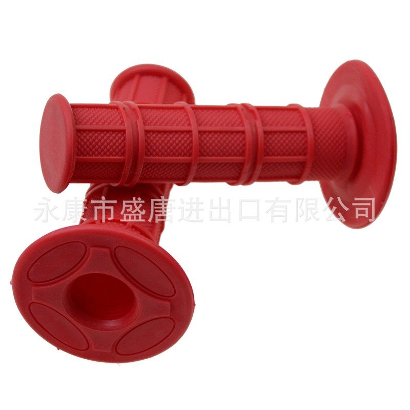 GOOFIT 22mm左右手柄带红色把套适配110cc 125cc 越野摩托车ATV