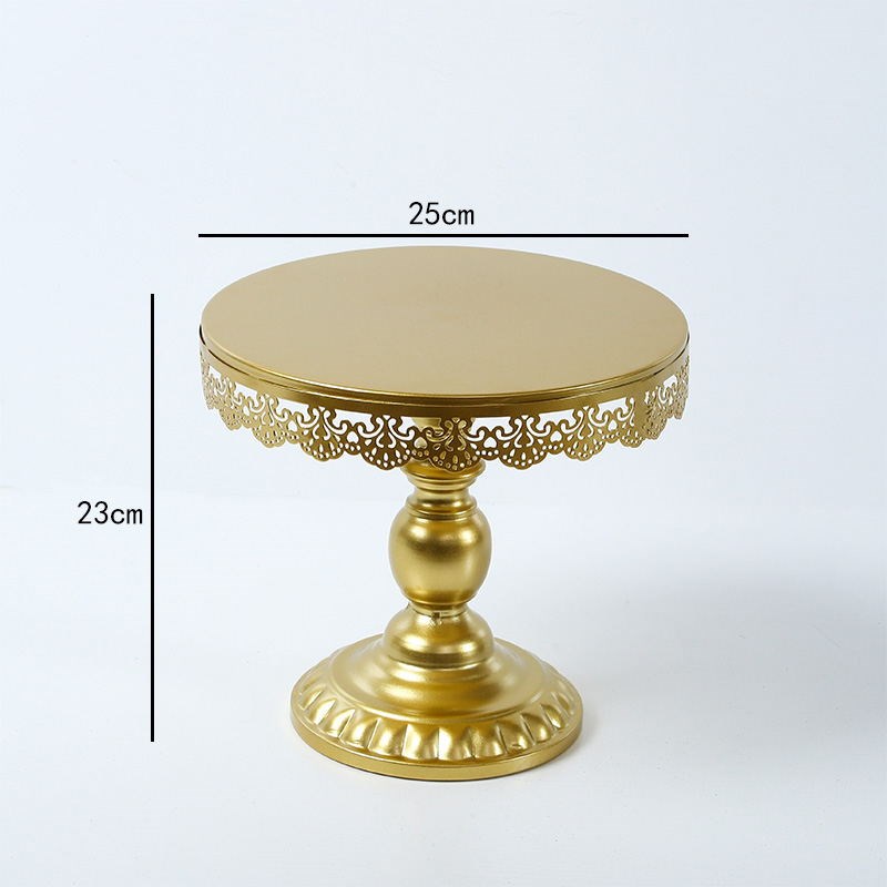 蕾丝边长方形托盘架金属欧式蛋糕盘方盘糕点盘子点心展示盘饼盛广