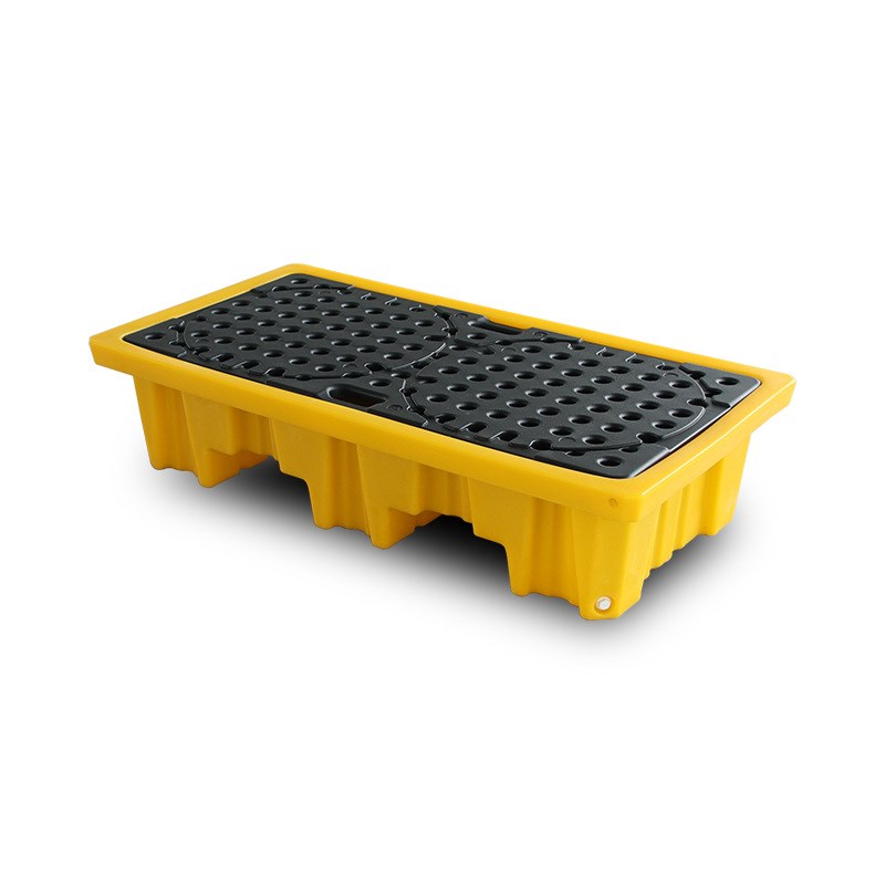 塑料防渗漏托盘化学品油桶接油盘防渗透二次容器危化品防泄漏平台