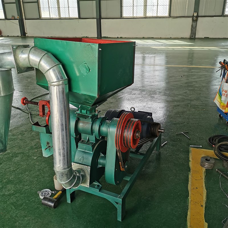 磨坊用的小型碾米机 水稻脱壳设备家用两相电高粱去壳谷子碾米机