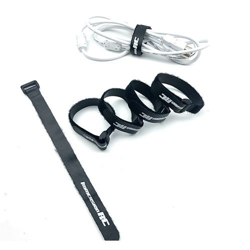 现货反扣式魔术贴扎带 勾毛一体线材整理带 方扣束线带尼龙粘扣带