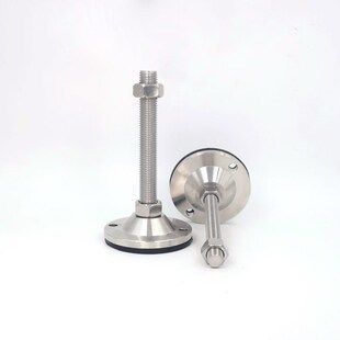 不锈钢重型调节脚杯m20防滑304高承重调节脚垫脚m18固定支撑脚