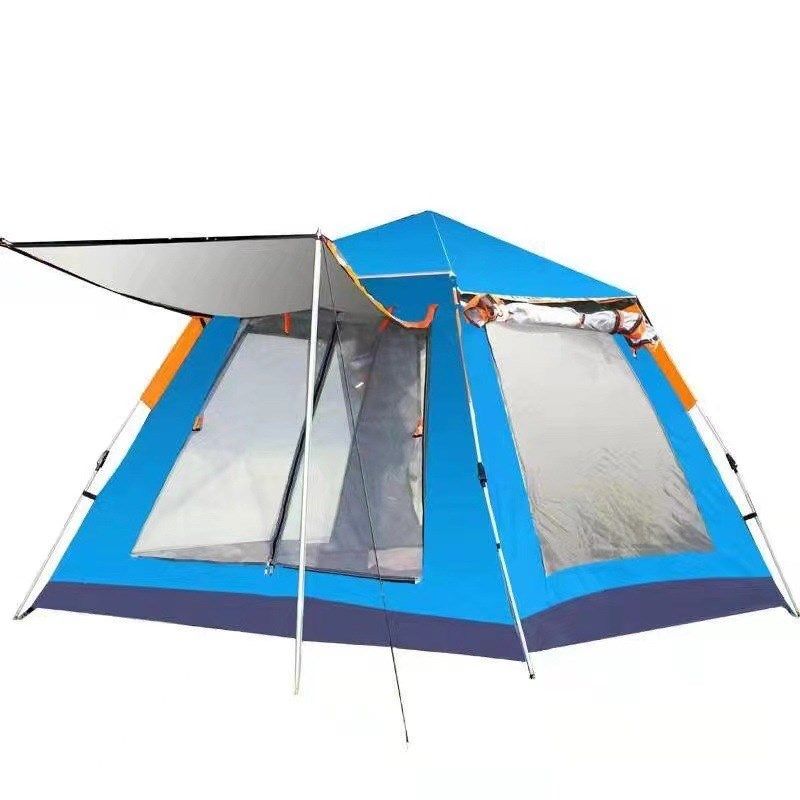 户外帐篷野营加厚防雨全自动速开便携式沙滩野餐防晒装备防虫
