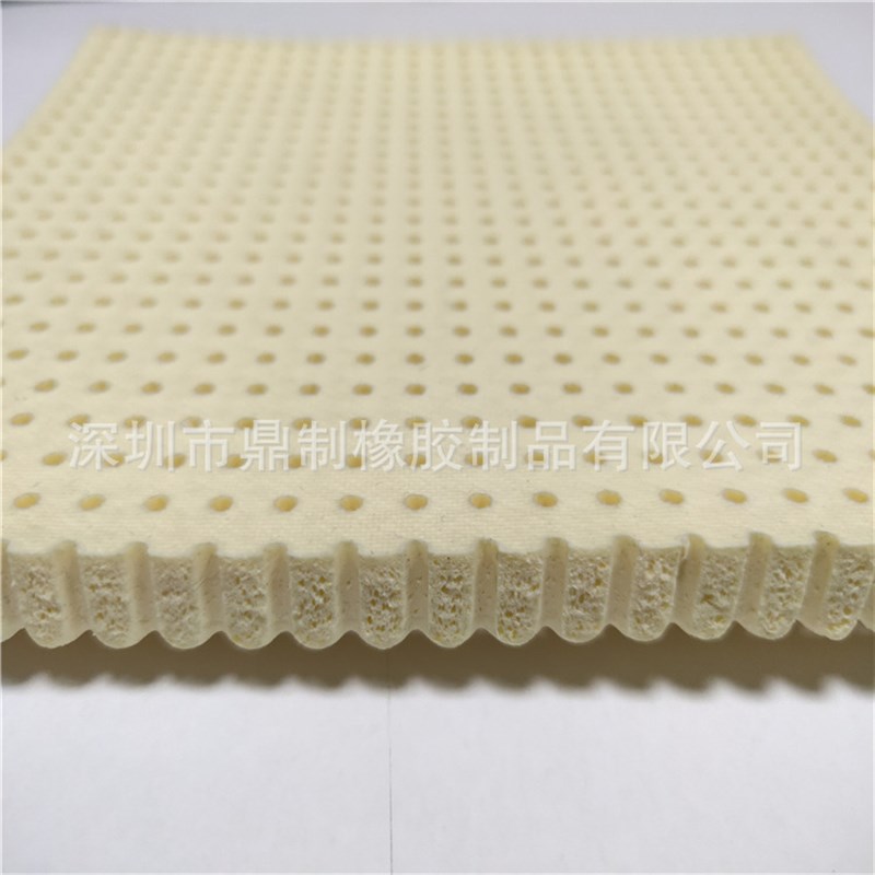 耐洗液硅胶发泡板 针孔硅胶垫 有孔硅胶发泡板 带孔耐温硅胶垫