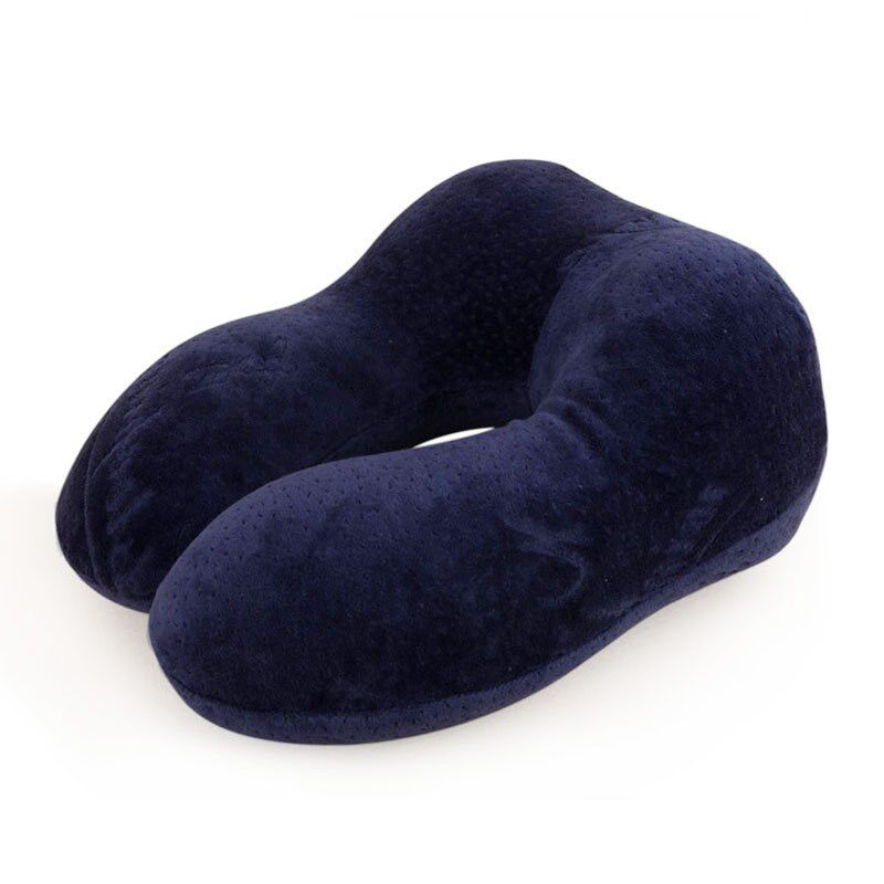 工厂批发天然乳胶U型枕头 办公室午睡枕 旅行U型枕 汽车头枕