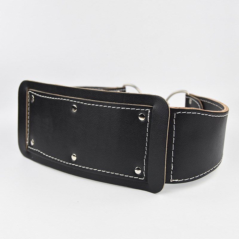 跨境引体向上负重腰带杠铃片健身力量运动训练挂铁链装备男女护具