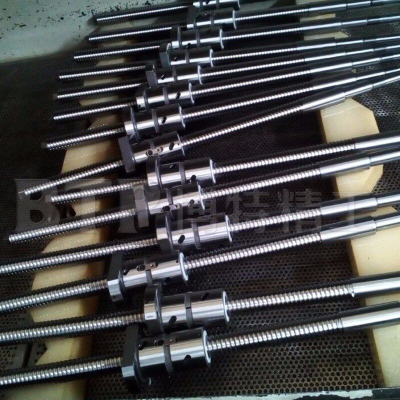 博特高速滚珠丝杠 国产丝杆 大导程螺杆螺母 研磨螺杠高精度丝杆