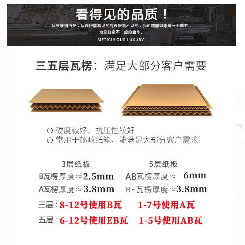 现货1-12号邮政快递纸箱小纸箱包装盒打包搬家大箱子小纸盒