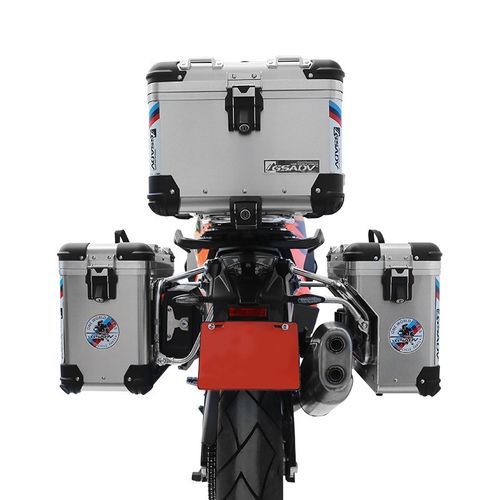 GSADV适用22款KTM1290ADV护杠底板边箱三箱尾箱保险杠保护原改装