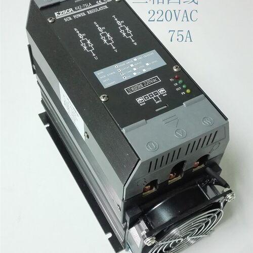 烤箱/烤炉/220V可控硅三相四线电压电力调整器K42-75LA/电流75A