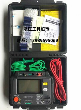 日本共立绝缘电阻测试仪KEW3125A数显兆欧表 高压兆欧表5000V