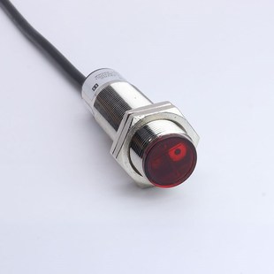 M18激光开关 可见光传感器L4188011-JG NPN PNP 常开 L4188013-JG