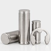 卡簧销 配套挡圈M3 带槽插销 销钉 M12 定位销 304不锈钢带槽销轴