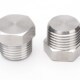 NPT2寸1.5寸1寸 304不锈钢外六角油塞实心堵头螺栓