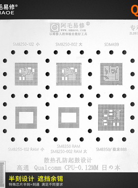 阿毛易修/QU7植锡网/SM4250/SM6125/6115/7125/SM7150/7225/CPU