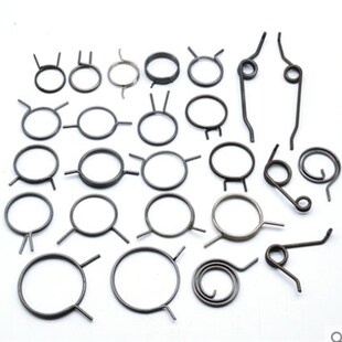 门锁弹簧卫生间防盗门扳手强力圆弹簧拉门内锁芯双快扭回位小弹簧