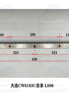 大连CW6163C CWm6163E CW6180C CW6180E车床床身齿条 牙条